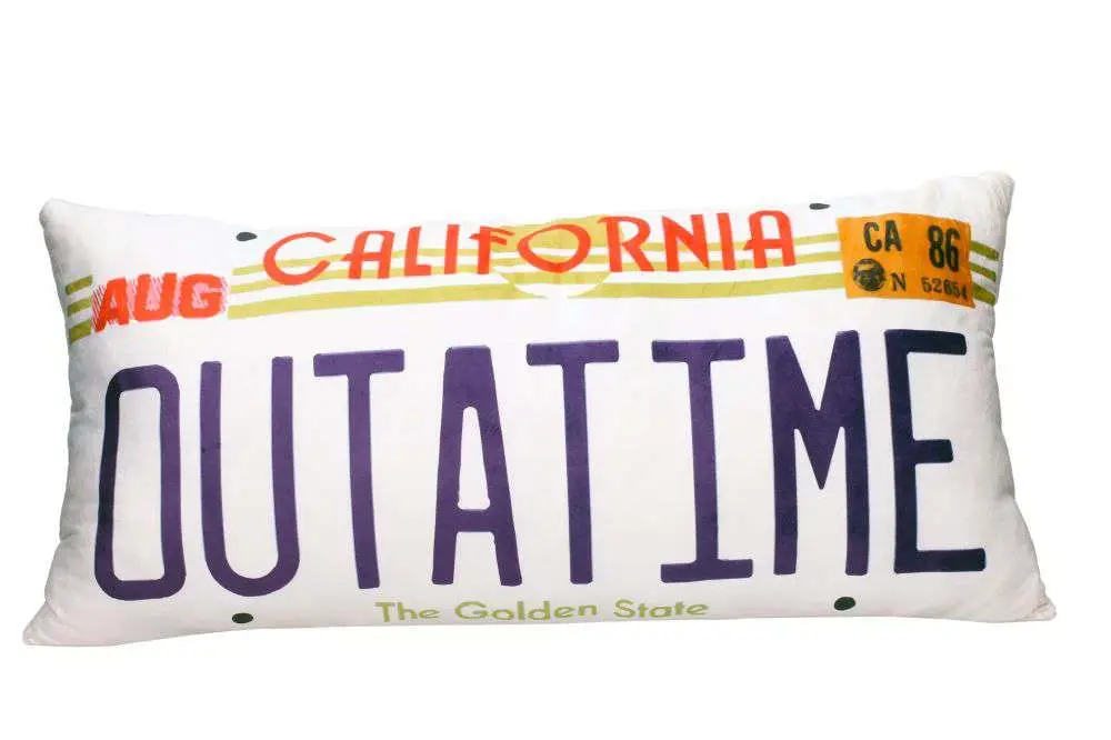 Bttf Out a Time Rectangular Cushion - Figurine